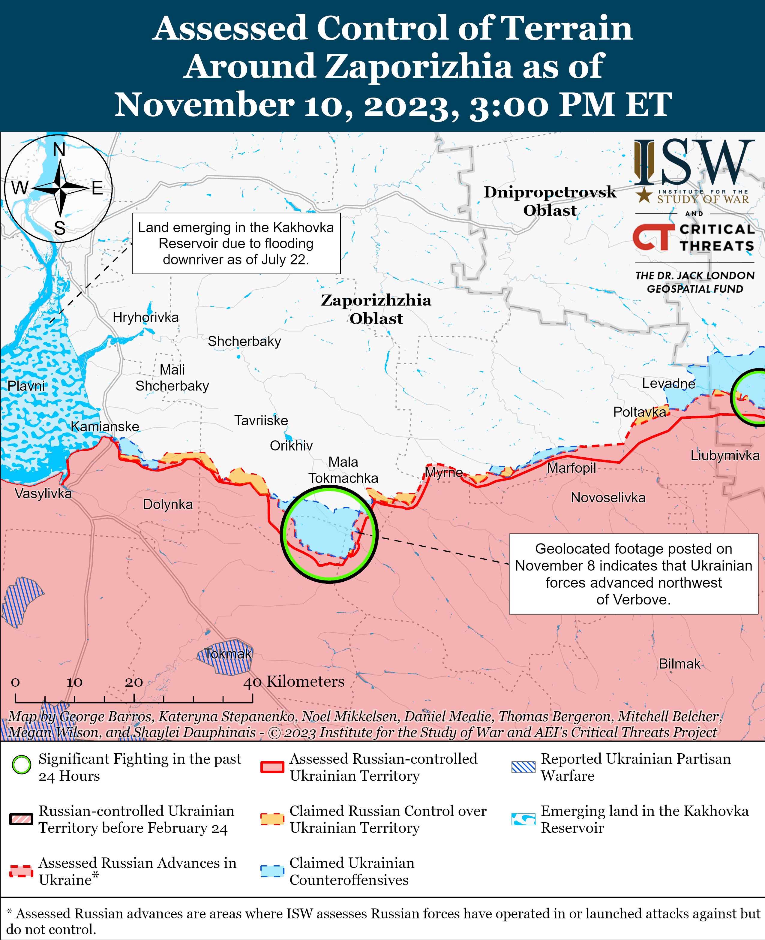 ЗСУ контратакували і відбили позиції на Авдіївському напрямку: карти боїв ISW